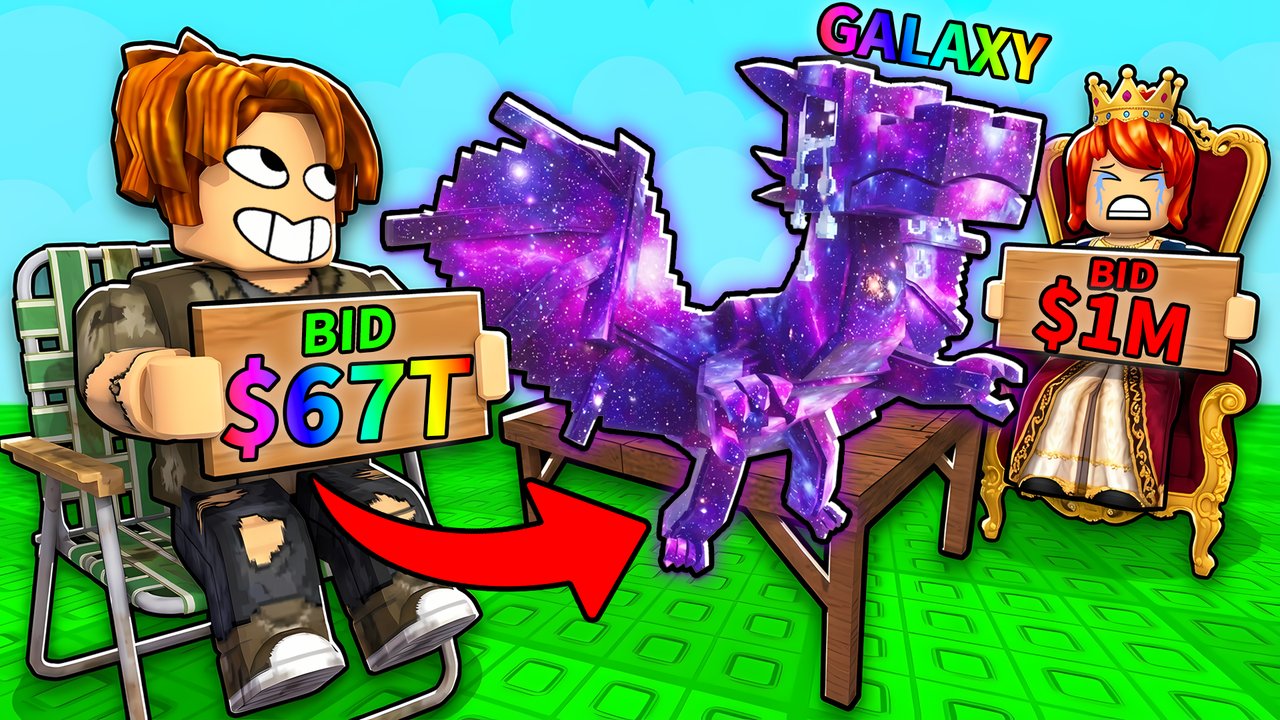 Cartoony thumbnail — galaxy dragon auction