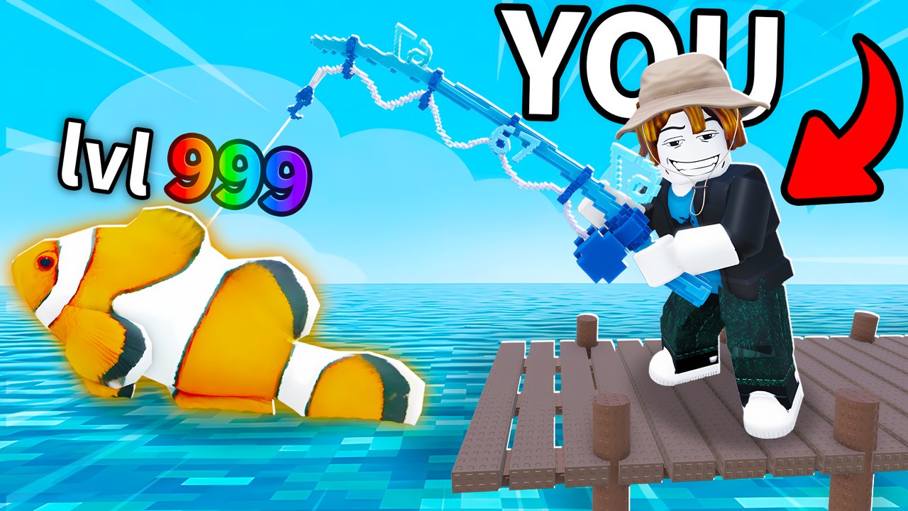 CTR thumbnail — level 999 fishing